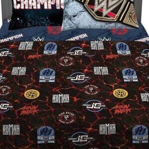 WWE "Armageddon" Kids Full Sheet Set FItted, flat sheets and 2 pillowcases